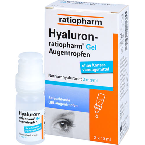 HYALURON-RATIOPHARM Gel Augentropfen HYALURON-RATIOPHARM Gel Augentropfen