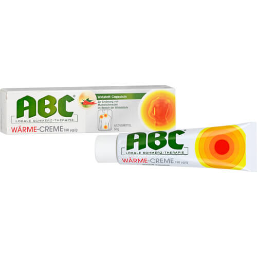 ABC Wärme-Creme Capsicum Hansaplast med ABC Wärme-Creme Capsicum Hansaplast med