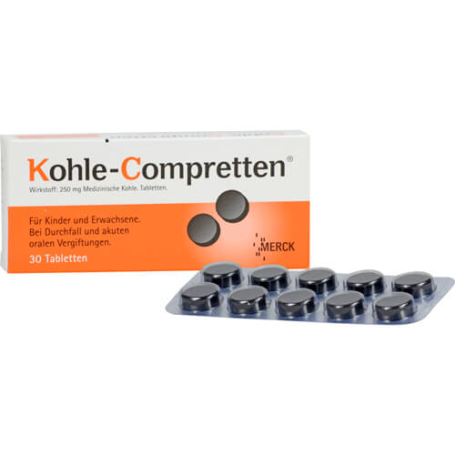 KOHLE Compretten Tabletten KOHLE Compretten Tabletten