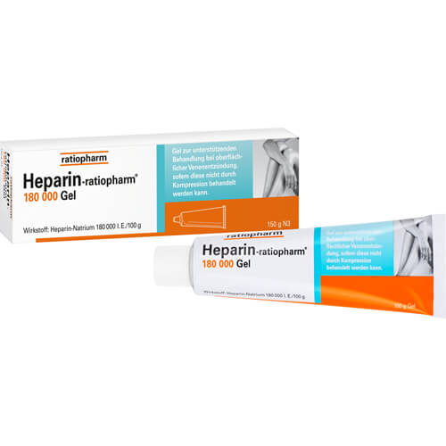 HEPARIN-RATIOPHARM 180.000 I.E. Gel HEPARIN-RATIOPHARM 180.000 I.E. Gel