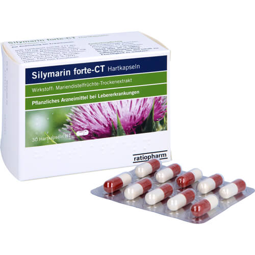 SILYMARIN forte-CT Hartkapseln SILYMARIN forte-CT Hartkapseln