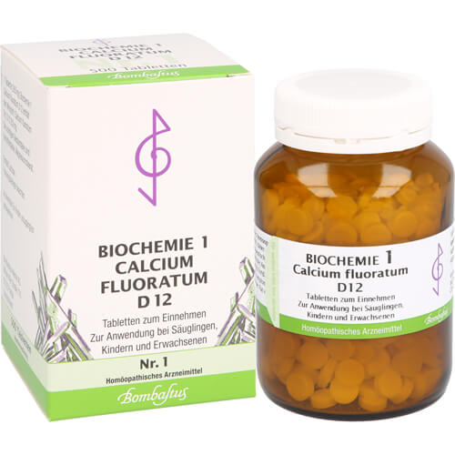 BIOCHEMIE 1 Calcium fluoratum D 12 Tabletten BIOCHEMIE 1 Calcium fluoratum D 12 Tabletten
