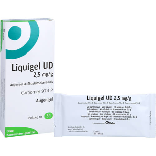 LIQUIGEL UD 2,5mg/g Augengel i.Einzeldosisbeh. LIQUIGEL UD 2,5mg/g Augengel i.Einzeldosisbeh.