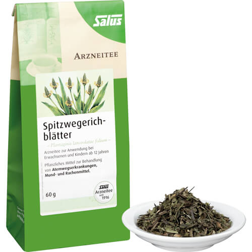 SPITZWEGERICHBLÄTTER Arzneitee Bio Salus SPITZWEGERICHBLÄTTER Arzneitee Bio Salus