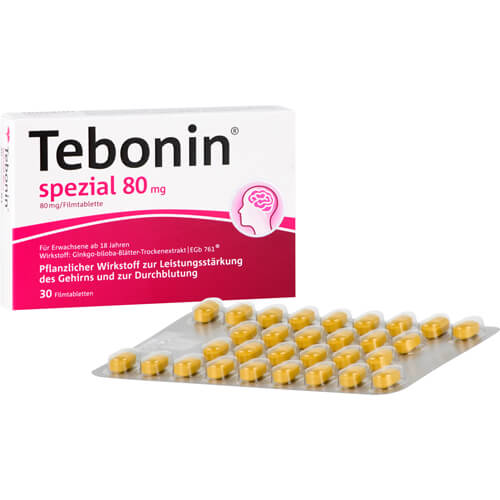 TEBONIN spezial 80 mg Filmtabletten TEBONIN spezial 80 mg Filmtabletten