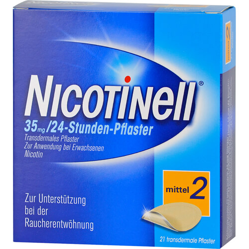 NICOTINELL 14 mg/24-Stunden-Pflaster 35mg NICOTINELL 14 mg/24-Stunden-Pflaster 35mg