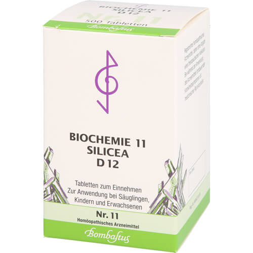 BIOCHEMIE 11 Silicea D 12 Tabletten BIOCHEMIE 11 Silicea D 12 Tabletten