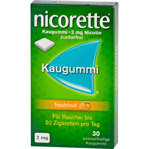 NICORETTE Kaugummi 2 mg freshfruit NICORETTE Kaugummi 2 mg freshfruit