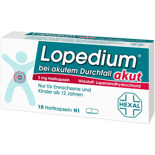 LOPEDIUM akut bei akutem Durchfall Hartkapseln LOPEDIUM akut bei akutem Durchfall Hartkapseln