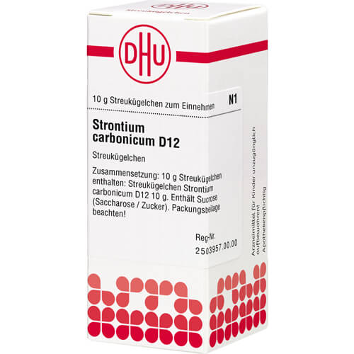 STRONTIUM CARBONICUM D 12 Globuli STRONTIUM CARBONICUM D 12 Globuli