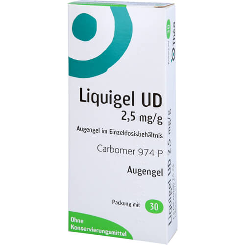 LIQUIGEL UD 2,5mg/g Augengel i.Einzeldosisbeh. LIQUIGEL UD 2,5mg/g Augengel i.Einzeldosisbeh.