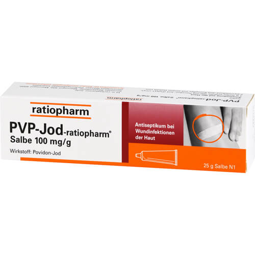 PVP-JOD-ratiopharm Salbe PVP-JOD-ratiopharm Salbe