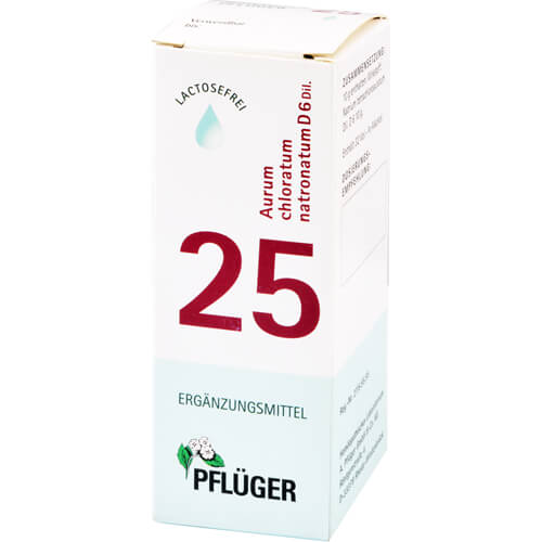 BIOCHEMIE Pflüger 25 Aurum chlorat.natron.D 6 Tro. BIOCHEMIE Pflüger 25 Aurum chlorat.natron.D 6 Tro.