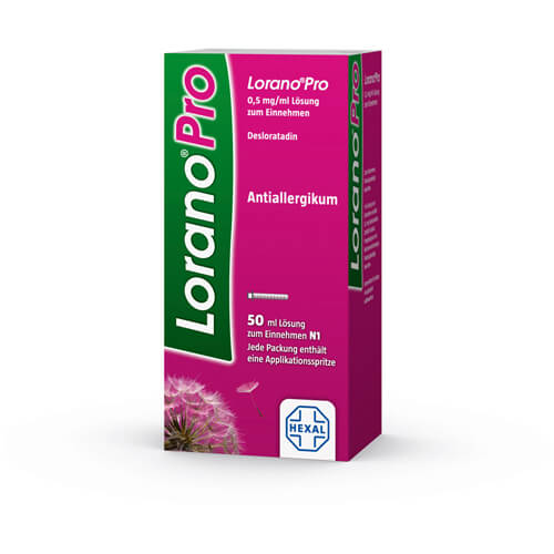 LORANOPRO 0,5 mg/ml Lösung zum Einnehmen LORANOPRO 0,5 mg/ml Lösung zum Einnehmen