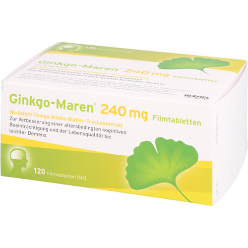 GINKGO-MAREN 240 mg Filmtabletten GINKGO-MAREN 240 mg Filmtabletten