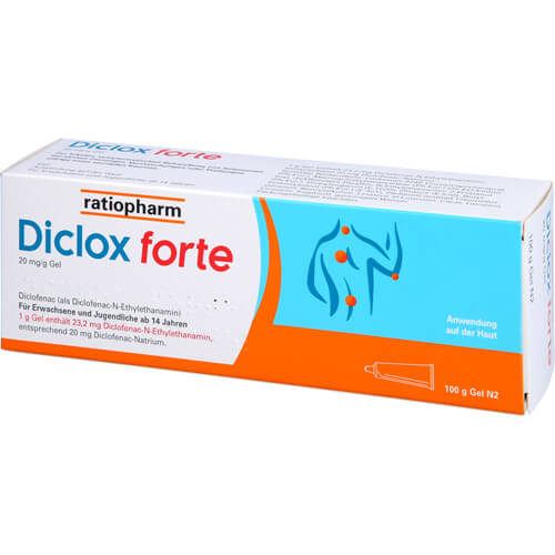 DICLOX forte 20 mg/g Gel DICLOX forte 20 mg/g Gel