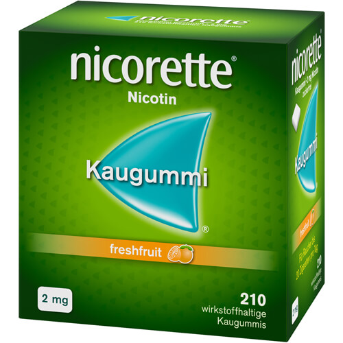 NICORETTE Kaugummi 2 mg freshfruit NICORETTE Kaugummi 2 mg freshfruit