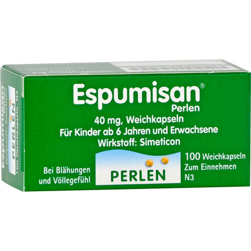 ESPUMISAN Perlen 40 mg Weichkapseln ESPUMISAN Perlen 40 mg Weichkapseln