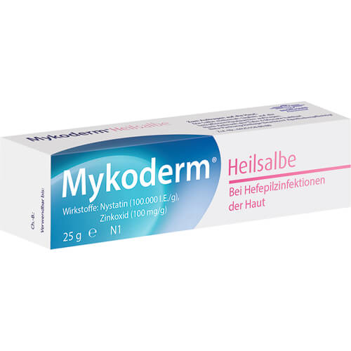 MYKODERM Heilsalbe Nystatin u.Zinkoxid MYKODERM Heilsalbe Nystatin u.Zinkoxid