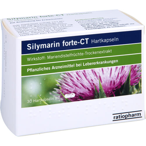 SILYMARIN forte-CT Hartkapseln SILYMARIN forte-CT Hartkapseln