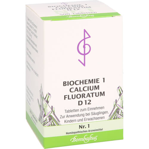 BIOCHEMIE 1 Calcium fluoratum D 12 Tabletten BIOCHEMIE 1 Calcium fluoratum D 12 Tabletten