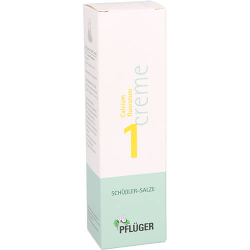 BIOCHEMIE Pflüger 1 Calcium fluoratum Creme BIOCHEMIE Pflüger 1 Calcium fluoratum Creme