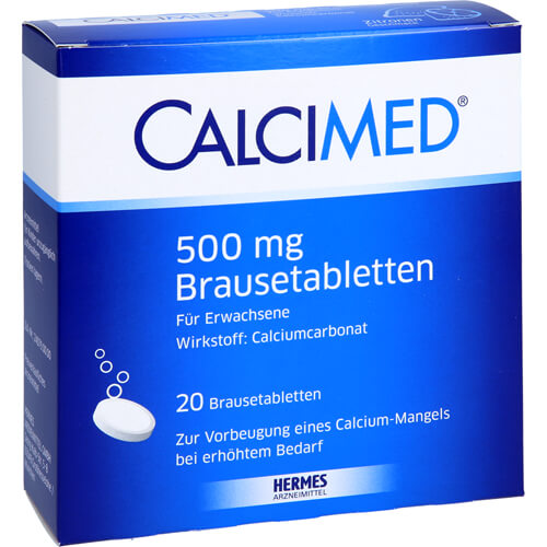CALCIMED 500 mg Brausetabletten CALCIMED 500 mg Brausetabletten