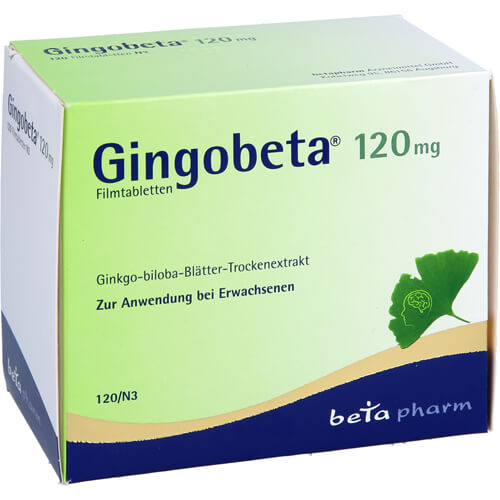 GINGOBETA 120 mg Filmtabletten GINGOBETA 120 mg Filmtabletten