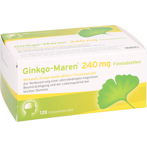 GINKGO-MAREN 240 mg Filmtabletten GINKGO-MAREN 240 mg Filmtabletten
