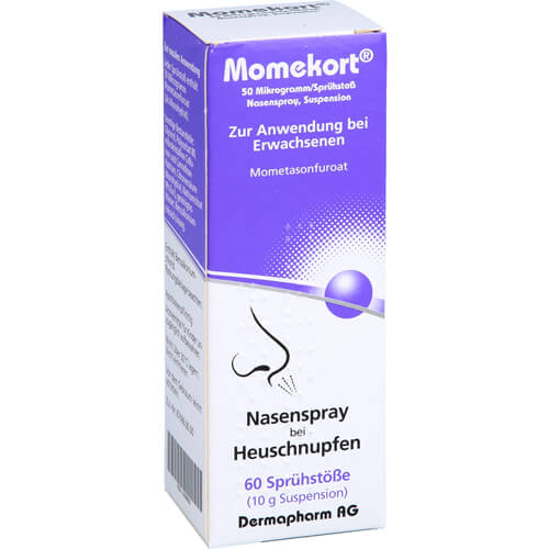 MOMEKORT 50 μg/Sprühst.Nasenspr.Susp.60 Erwachsene MOMEKORT 50 μg/Sprühst.Nasenspr.Susp.60 Erwachsene