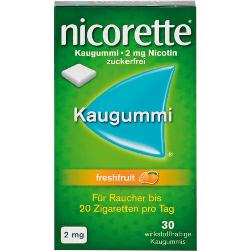 NICORETTE Kaugummi 2 mg freshfruit NICORETTE Kaugummi 2 mg freshfruit