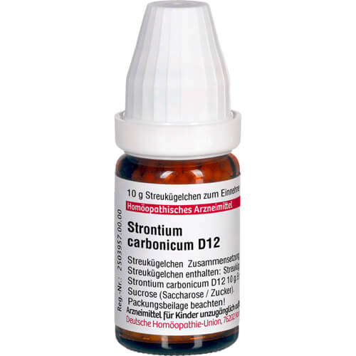 STRONTIUM CARBONICUM D 12 Globuli STRONTIUM CARBONICUM D 12 Globuli