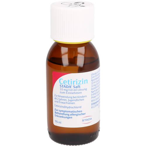 CETIRIZIN STADA Saft 10 mg/10 ml CETIRIZIN STADA Saft 10 mg/10 ml