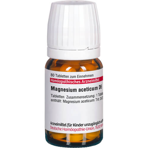MAGNESIUM ACETICUM D 6 Tabletten MAGNESIUM ACETICUM D 6 Tabletten