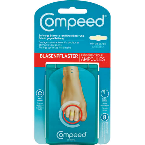 COMPEED Blasenpflaster an den Zehen COMPEED Blasenpflaster an den Zehen