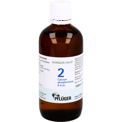 BIOCHEMIE Pflüger 2 Calcium phosphoricum D 6 Tro. BIOCHEMIE Pflüger 2 Calcium phosphoricum D 6 Tro.