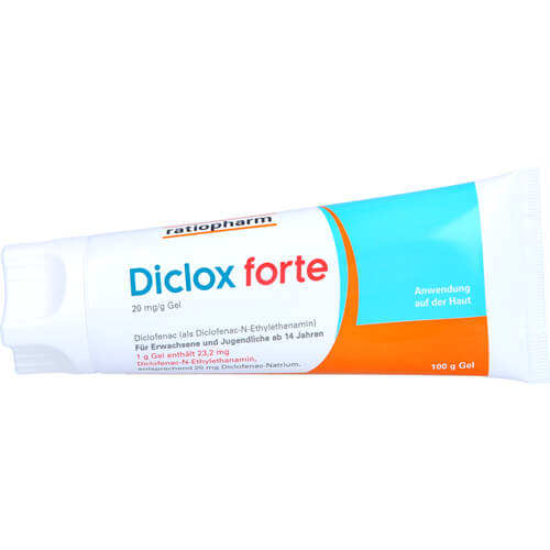 DICLOX forte 20 mg/g Gel DICLOX forte 20 mg/g Gel